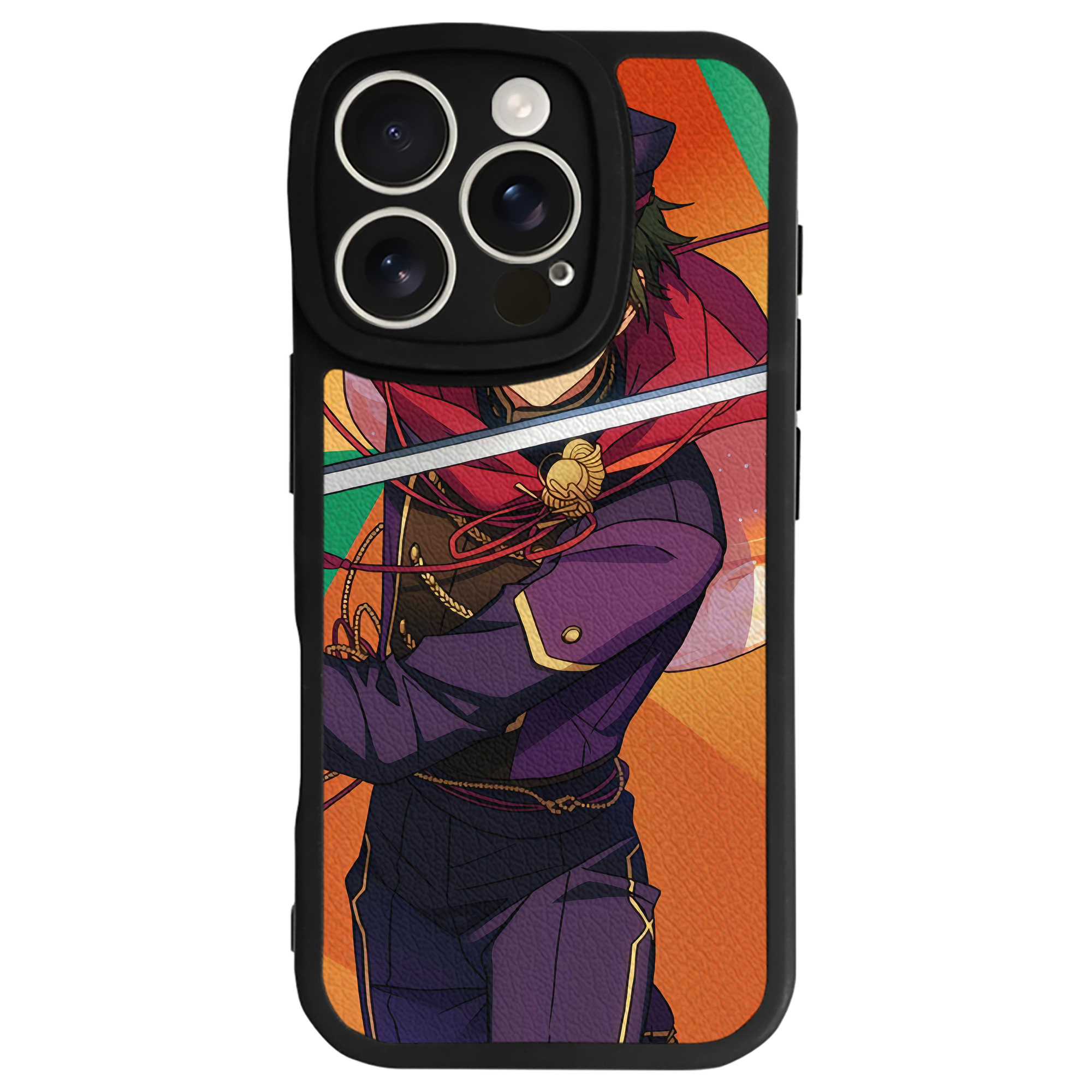（画像用） あんさんぶるスターズ! Ensemble Stars 【iPhone 16シリーズ対応】シリコンスマホケース（レザー調） 材質：シリコン